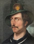 Unbekannter Künstler, um 1890. Portrait. Öl/Lwd, 49 x 41 cm (mit Rahmen 63 x 54 cm) / Portrait by