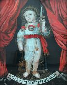 Spain, 19th century, Jesus as a child with elaborate