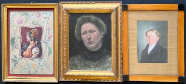 Set of 3 figurative representations,