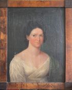 Unknown artist, 19th century, portrait of a lady,