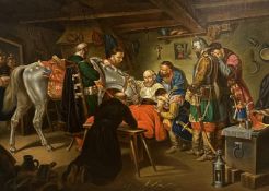 The imminent death of the ruler.