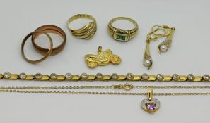 1 Konv. Schmuck wohl vollständig GG 8ct. 