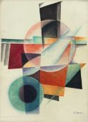 Ivan Kliun (1873–1943), Galaxy Composition in the Suprematist Style, Russia