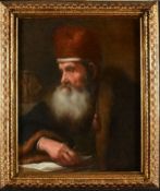Rembrandt Harmenszoon van Rijn (1606–1669)
Old Man with Red Hat (also known as Elder Rabbi)
