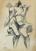 Liubov Popova (1889–1924), Russia
Cubist Composition — Robot Woman