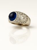 18K White Gold Ring