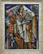 Natalia Goncharova (1881–1962), Artwork from the years 1916–1918, titled "La Española" (The Spanish 