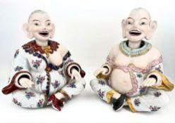 Pair of Porcelain Nodding Figures (Nodders)
Meissen, Germany, late 19th – early 20th century