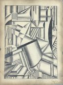Nikolai Suetin (1926–2001), Cubist Composition