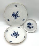 Drei Teller Meissen