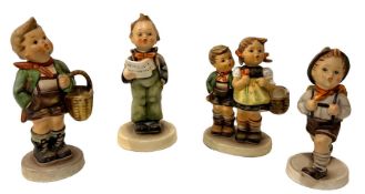 Konvolut vier Hummel Figuren