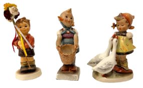 Konvolut drei Figuren