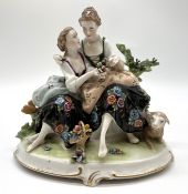 Zwei elegante Damen