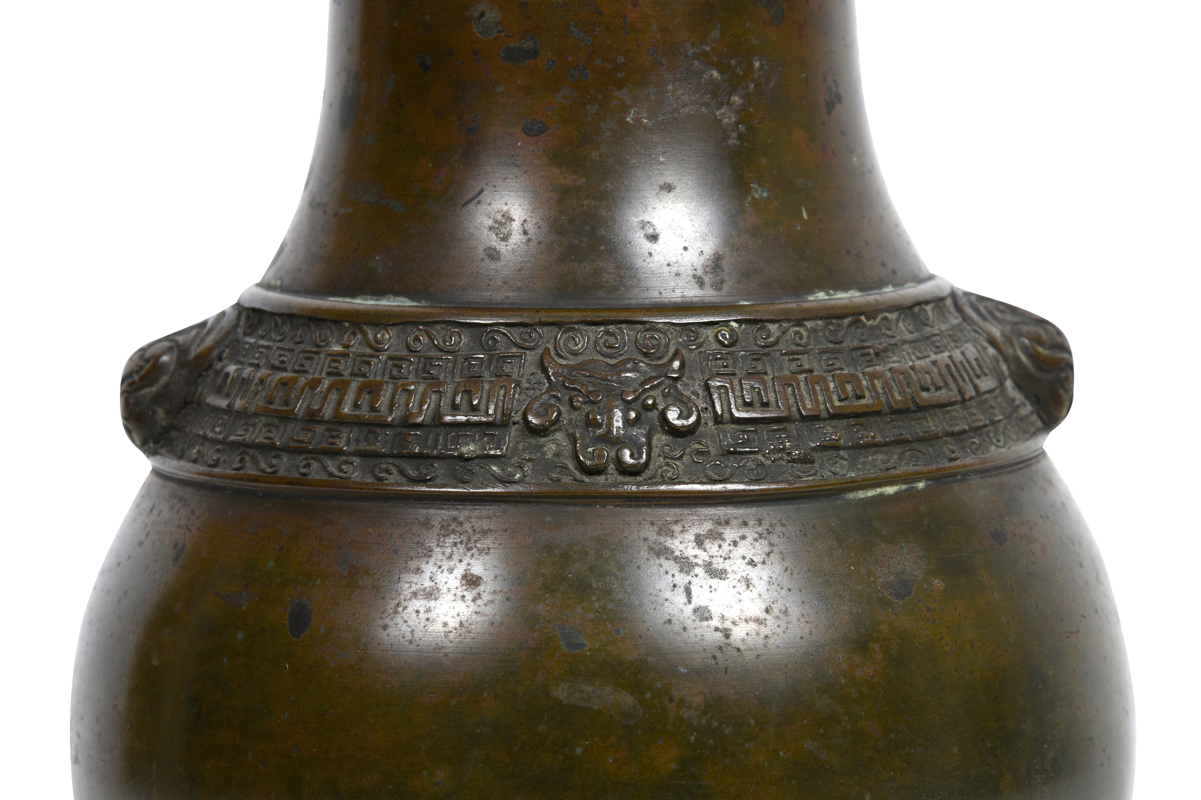 A JAPANESE BRONZE VASE BY KANAYA GOROSABURO (1836 — 1890) Meiji period, late 19th century - Image 4 of 7