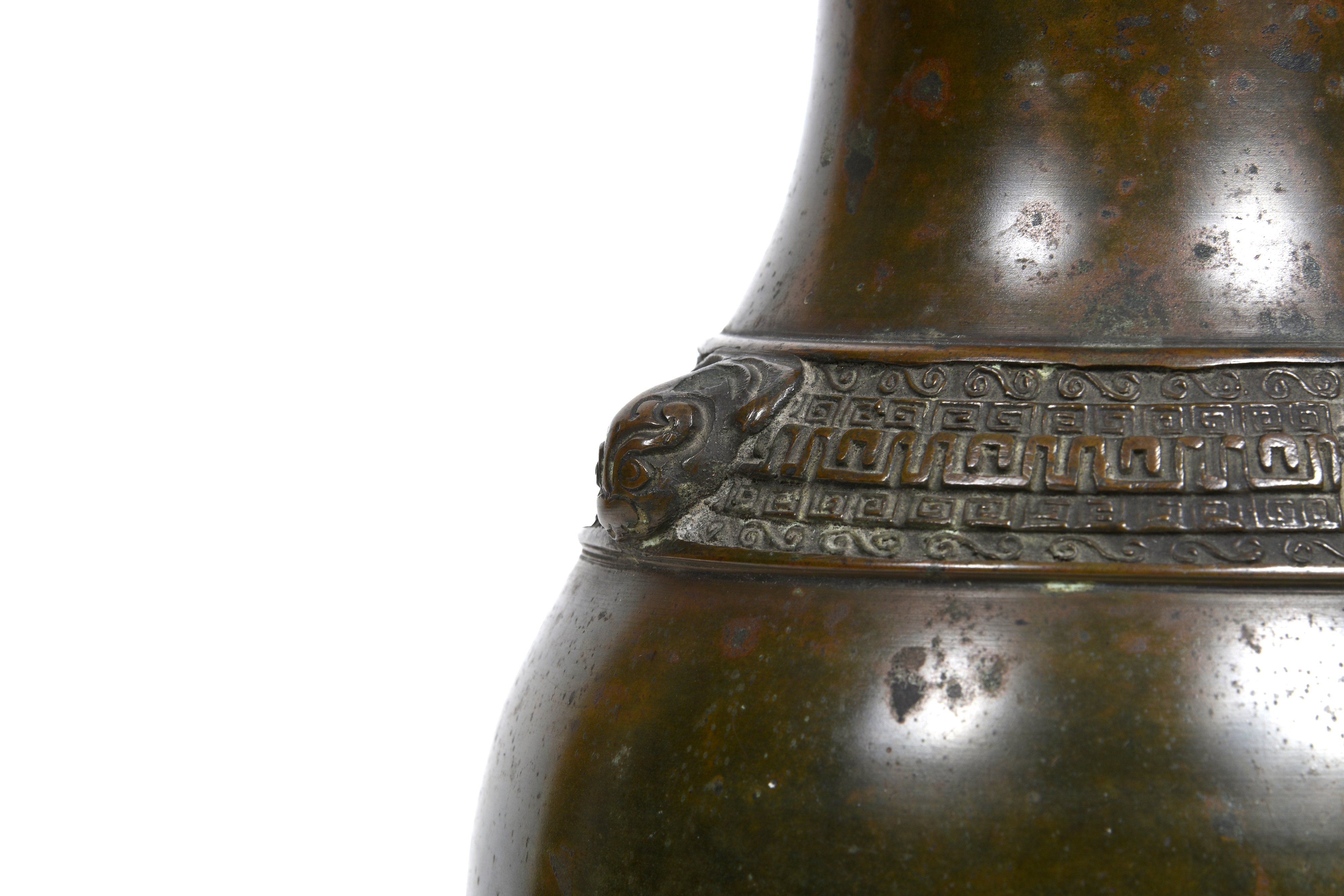 A JAPANESE BRONZE VASE BY KANAYA GOROSABURO (1836 — 1890) Meiji period, late 19th century - Image 7 of 7