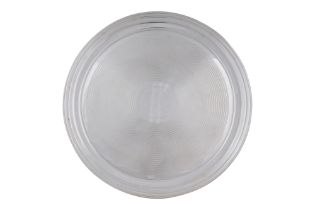 A ROUND ELKINGTON BSL SHEFFIELD ELECTROPLATED SILVER TRAY Sheffield, England, post-1940s