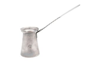 A VINTAGE CHRISTOFLE SILVER-PLATED COFFEE POT France, 20th century