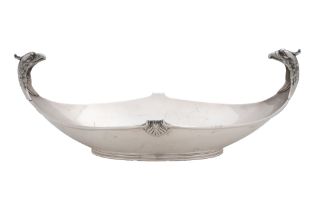 A CHRISTOFLE MALMAISON SILVER-PLATED DISH France, 20th century