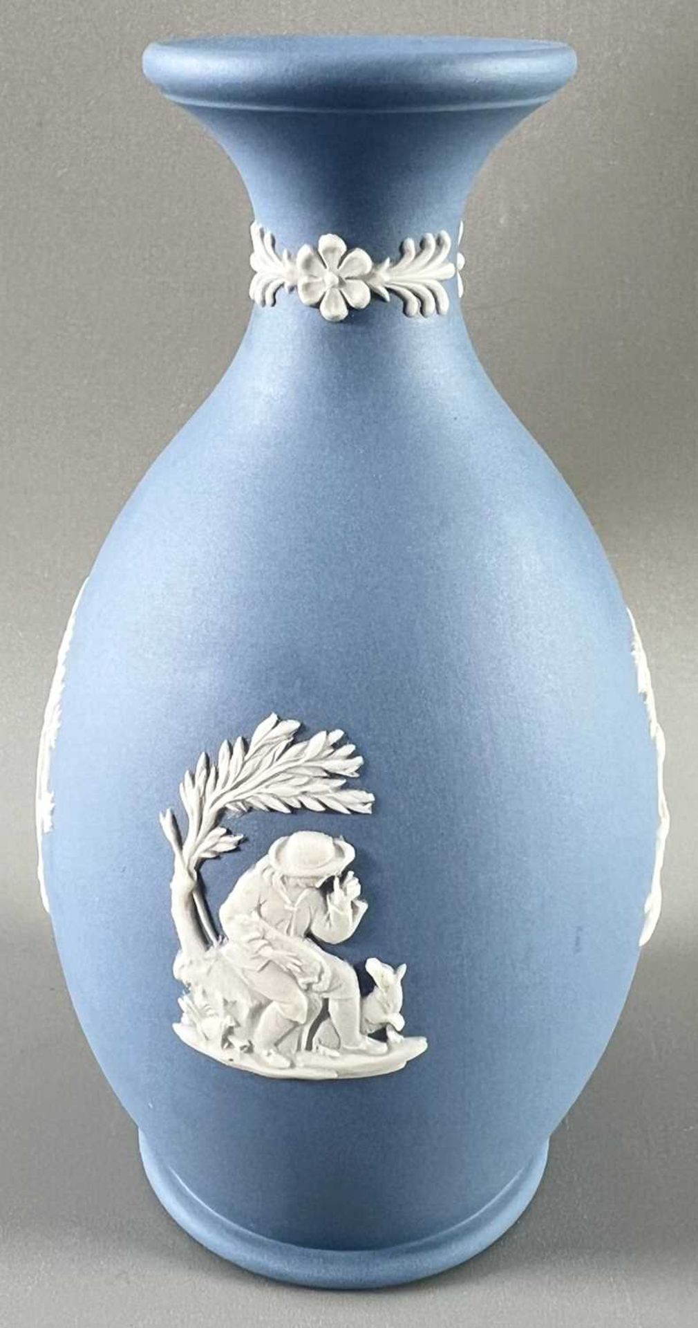 Wedgwood Jasperware kleine Vase 12,5cm hoch - Bild 3 aus 5