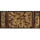 Asiatika Holzrelief wohl China wohl Türflügel ca. 90cm - Bild 3 aus 5