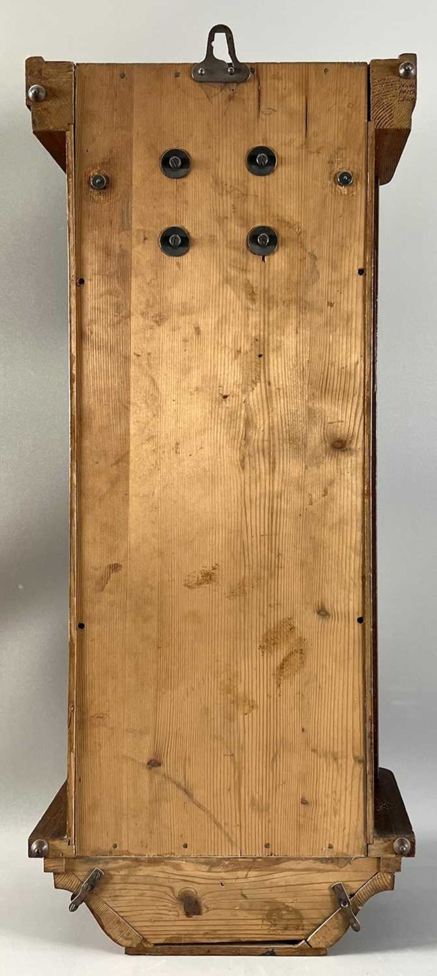 Wanduhr Regulator FMS Friedrich Mauthe Schwenningen, Eichenholz - Bild 5 aus 10