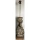 Asiatika China Weingefäß Vase als Lampe, Hu Chunqiu Stil wohl 20. Jahrhundert, Eisen ca. 16KG - Bild 4 aus 6