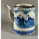 Asiatika China Teekanne wohl Qing Dynastie 18./19. Jahrhundert mit Gelehrten Malerei 茶壶 壽 - Bild 1 aus 6