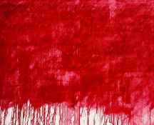 Raitz von Frentz, Jürgen (1941-2010), Großformat Gemälde 1996, ca. 200x160cm, abstrakte Komposition