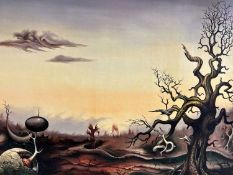 Struck, Paul (1928-2015), Ölgemälde um 1994 Abendlandschaft