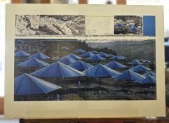 Christo ( 1935 - 2020 ) " Umbrellas "