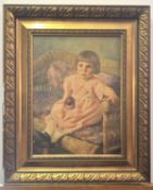 Pauli , Fritz Eduard  ( 1891 -1968 ) Mädchenportrait
