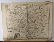 Alte Topografische Ansich Arabien / Türkei