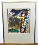 Marc Chagal " Christus in der Pendeluhr " 