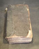Der große Baumgarten Buch aus dem Jahr 1749