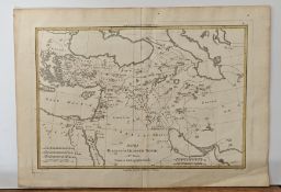 Alte Karte " Mappa Dispersus Filorum Noemi "