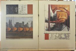 Christo ( 1935 - 2020 ) " The Gates Projec for central Park "