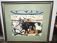 Stierbild Nach Picasso