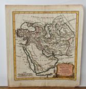Alte Topografische Ansicht des Orient 