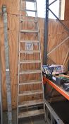 Aluminum step ladder