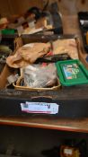 4 boxes of various car parts