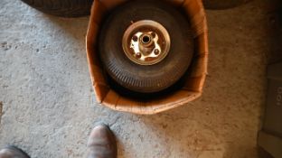 4 trolley wheels in box