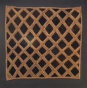 A Kuba textile panel, Democratic Republic of Congo,