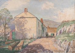 Thomas Flowerday-Clarke (British, 1877-1953) - An Early Morning in Spring,