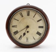 Payne, London, a mahogany wall clock