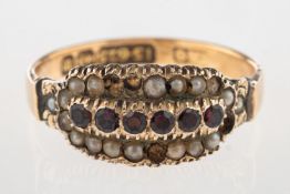 A 15ct gold Victorian ring,