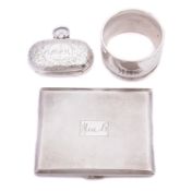 A mixed group of silver including; a Bi