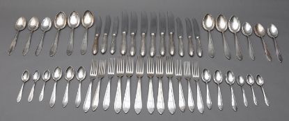 An early 20th century Austrian silver pl