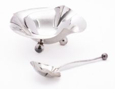 An early 20th century silver plated bowl