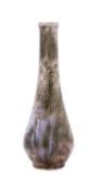 A Martinware mottled bottle vase, signed 12-1903, Martin Bros, London, Southall, 16.4cm.