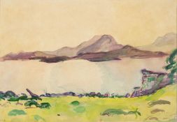 *Edward Wolfe RA (South African/ British, 1897-1982) - Purple Hills,